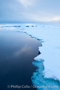 Icebergs and ice near Paulet Island. Antarctic Peninsula, Antarctica, natural history stock photograph, photo id 26371