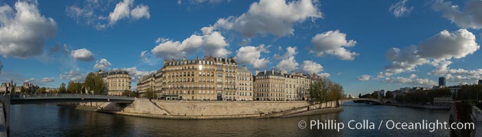 Ile Saint-Louis, is one of two natural islands in the Seine river, in Paris, France. The island is named after King Louis IX of France (Saint Louis). The island is connected to the rest of Paris by bridges to both banks of the river and by the Pont Saint Louis to the Ile de la Cite.