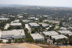 Industrial buildings and warehouses, near Palomar McClellan airport, Carlsbad, California