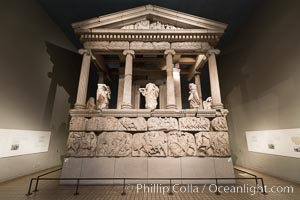 Inside the British Museum, London, United Kingdom