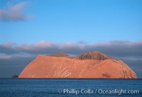 Isla Adentro, daybreak, Guadalupe Island (Isla Guadalupe)