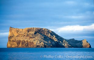 Isla Afuera, Guadalupe Island, daybreak.