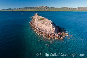 Isla Cayo, Aerial Photo, Sea of Cortez, Baja California