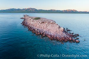 Isla Cayo, Aerial Photo, Sea of Cortez, Baja California