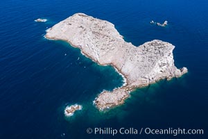 Isla Las Animas, aerial photo, Sea of Cortez