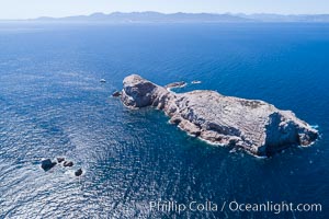 Isla Las Animas, aerial photo, Sea of Cortez