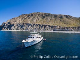 Isla San Diego, aerial photo, Sea of Cortez