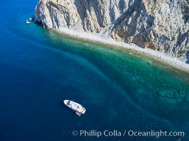 Isla San Diego, aerial photo, Sea of Cortez