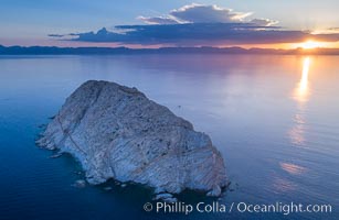 Isla San Diego, Aerial View, Sea of Cortez