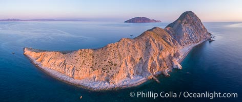 Isla San Diego, Aerial View, Sea of Cortez