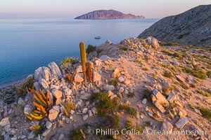 Isla San Diego, Aerial View, Sea of Cortez