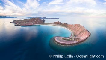 Isla San Francisquito, Aerial Photo, Sea of of Cortez