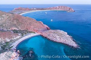 Isla San Francisquito, San Francisco Island, aerial photo, Sea of Cortez