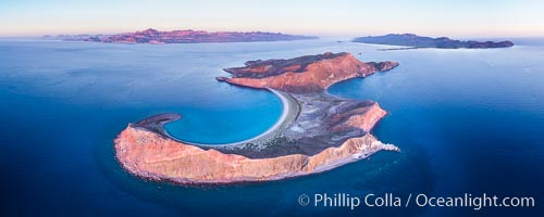 Isla San Francisquito, San Francisco Island, aerial photo, Sea of Cortez