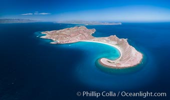 Isla San Francisquito, Aerial View, Sea of Cortez