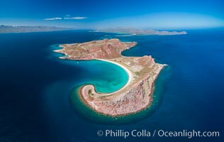 Isla San Francisquito, Aerial View, Sea of Cortez