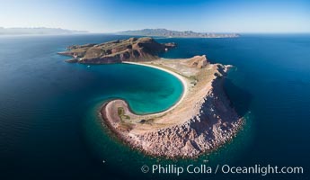 Isla San Francisquito, Aerial View, Sea of Cortez