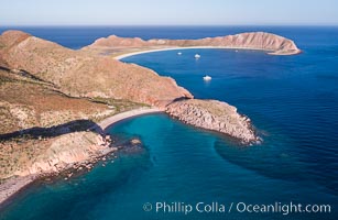 Isla San Francisquito, Aerial View, Sea of Cortez