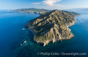 Isla San Jose, Aerial Photo, Sea of Cortez