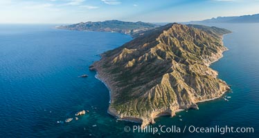 Isla San Jose, Aerial Photo, Sea of Cortez