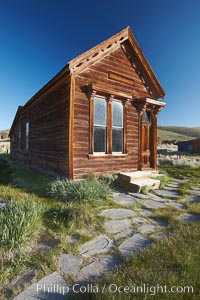 L. Johl house, Main Street. Bodie State Historical Park, California, USA, natural history stock photograph, photo id 23140