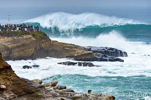 La Jolla Cove Big Surf, Saturday January 14 2023