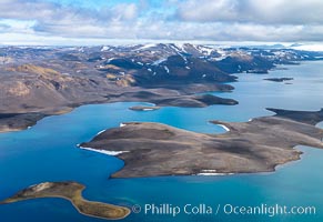 Langisjor Iceland, Aerial View