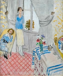 Le Boudoir, Henri Matisse, 1921,  Musee de lOrangerie, Paris, France