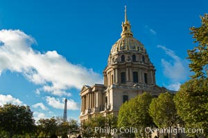 Les Invalides, officially known as L'Hotel national des Invalides (The National Residence of the Invalids), is a complex of buildings in the 7th arrondissement of Paris, France, containing museums and monuments, all relating to the military history of France, as well as a hospital and a retirement home for war veterans, the building's original purpose, Hotel National des Invalides