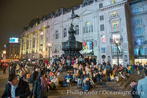 Piccadilly, London at Night