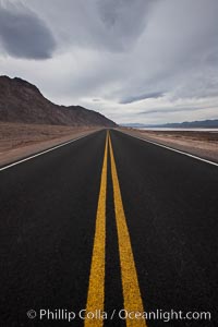 Lonely road, Death Valley.