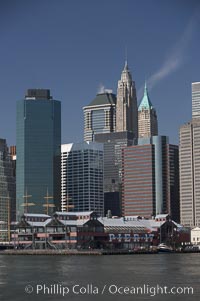 Manhattan waterline, New York City