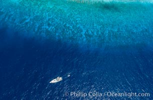 M/V Nautilus Undersea at Clipperton Island.  Clipperton Island, a minor territory of France also known as Ile de la Passion, is a small (2.3 sq mi) but  spectacular coral atoll in the eastern Pacific. By permit HC / 1485 / CAB (France)