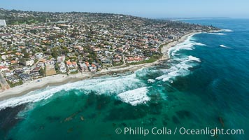 Marine Street La Jolla Aerial Photo