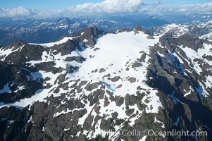 Mariner Mountain, on the west coast of Vancouver Island, British Columbia, Canada, part of Strathcona Provincial Park, located 36 km (22 mi) north of Tofino.  It is 1,771 m (5,810 ft) high, snow covered year-round and home to several glaciers