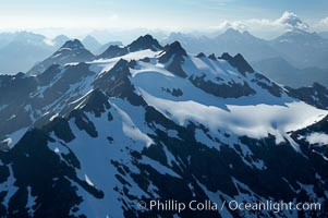 Mariner Mountain, on the west coast of Vancouver Island, British Columbia, Canada, part of Strathcona Provincial Park, located 36 km (22 mi) north of Tofino.  It is 1,771 m (5,810 ft) high, snow covered year-round and home to several glaciers