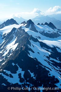 Mariner Mountain, on the west coast of Vancouver Island, British Columbia, Canada, part of Strathcona Provincial Park, located 36 km (22 mi) north of Tofino.  It is 1,771 m (5,810 ft) high, snow covered year-round and home to several glaciers