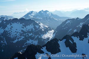 Mariner Mountain, on the west coast of Vancouver Island, British Columbia, Canada, part of Strathcona Provincial Park, located 36 km (22 mi) north of Tofino.  It is 1,771 m (5,810 ft) high, snow covered year-round and home to several glaciers