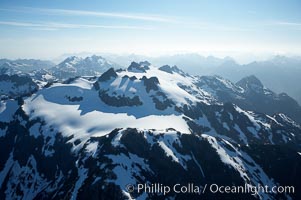 Mariner Mountain, on the west coast of Vancouver Island, British Columbia, Canada, part of Strathcona Provincial Park, located 36 km (22 mi) north of Tofino.  It is 1,771 m (5,810 ft) high, snow covered year-round and home to several glaciers