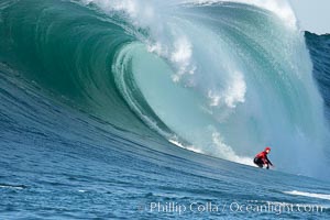 Tyler Smith, final round, Mavericks surf contest (second place), February 7, 2006, Half Moon Bay, California