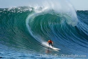 Brock Little, final round, Mavericks surf contest (third place), February 7, 2006, Half Moon Bay, California