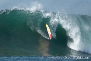 Mavericks surf contest, February 7, 2006, Half Moon Bay, California