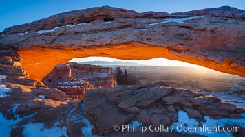 Mesa Arch at Sunrise, Canyonlands National Park, Utah