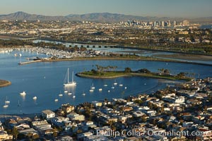 Mission Bay in San Diego, California.