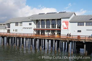 The Ty Warner Sea Center, a part of the Santa Barbara Museum of Natural History, located on Stearns Wharf, Santa Barbara Museum of History