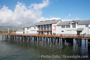 The Ty Warner Sea Center, a part of the Santa Barbara Museum of Natural History, located on Stearns Wharf, Santa Barbara Museum of History