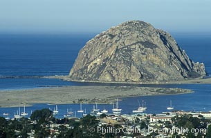 Morro Rock and Morro Bay.