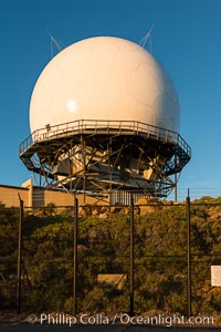 Mount Laguna FAA Radar Site, including ARSR-4 radome (radar dome)