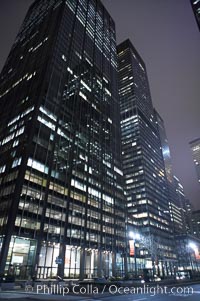 Midtown Manhattan at night, New York City