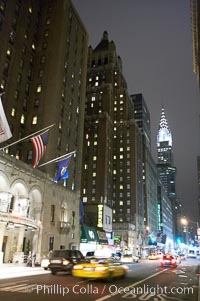 Midtown Manhattan at night, New York City